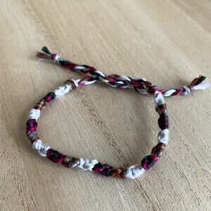 Christiana Bracelet anklet trendy comfortable tie embroidery thread woven gift